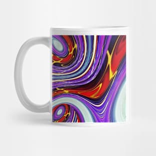 Purple and red Mug